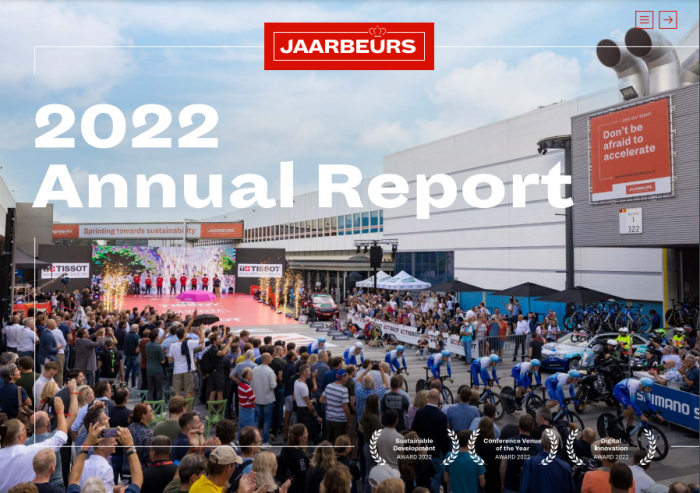 Annual report Jaarbeurs Evenementenlocatie Utrecht